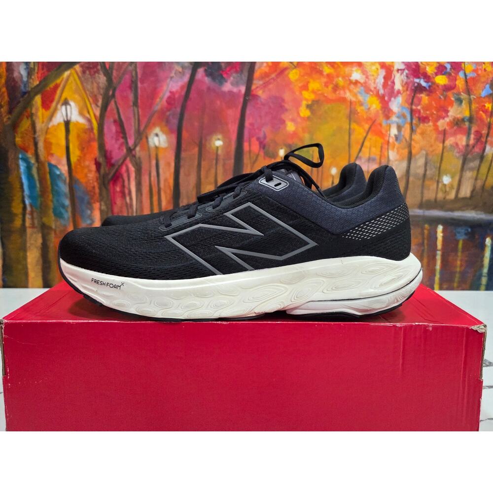 New Balance Fresh Foam X 860 Black White v14 Size 12 Men's M860K14 - Picture 3 of 7
